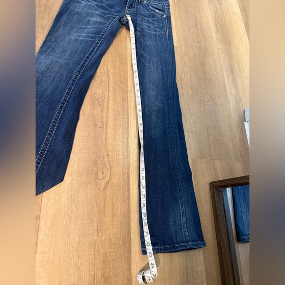 Miss Me Women's Boot Cut Fleur De Lis Designer Jeans, Size 27 Style JP5145B2 - Picture 10 of 10